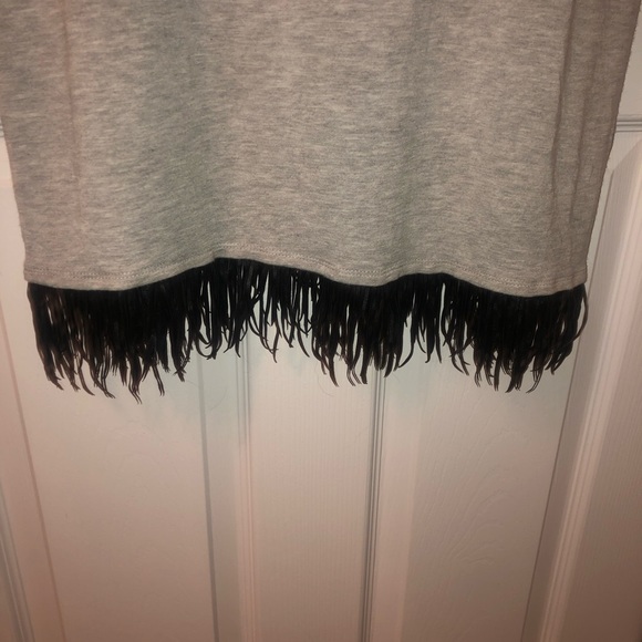 Kensie mid length dress with fringe - Picture 5 of 7